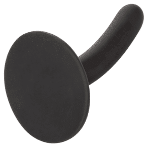 Boundless Slim Probe Flexible Suction Cup Base Butt Plug 4.5 Inches - Black