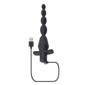 Selopa Vibrating Butt Beads Plug Multi-Speed Rechargeable Sex Vibrator