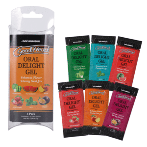 Flavored Water-Based Lubes 6-pack