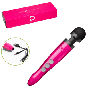 Rechargeable Extra Powerful Massage Wand Vibrator - Hot Pink