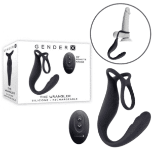 Gx The Wrangler Vibrating Cock Ring Penis Enhancer Remote Control Vibrator