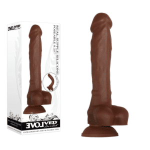 Strap On Realistic Dildo - Dark