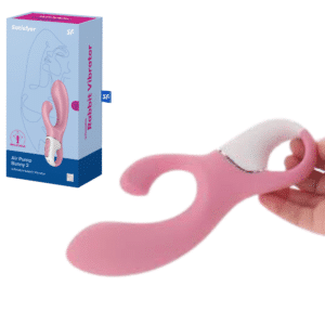 Dual Stimulation Rabbit Vibrator - Pink