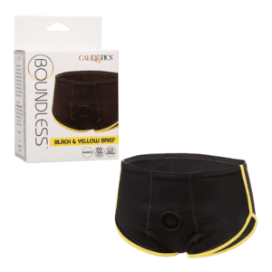 Boundless Harness Soft Stretchy Discreet Strap-n Brief with O-ring 2x/3x