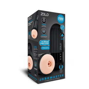 Zolo Jerkmaster Suction Warming Function Rechargeable Vibrating Masturbator