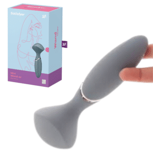 Massager Clitoral Stimulation Wand Vibrator Grey