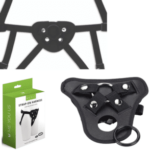 Pegging Sex Toy Strap-On Harness Black