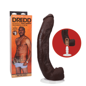 Signature Cocks Dredd Sexy Star Harness Compatible Suction Cup Dildo