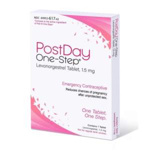 PostDay 1 Step Pill Temporarily Delays Ovulation Contraceptive For Women