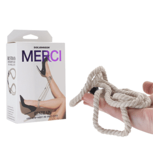 Merci Hogtied Bind Tie Cuffs Adjustable BDSM Bondage Washable Fetish Kit - 6mm