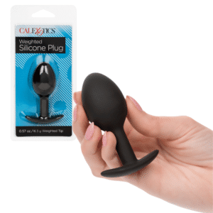 Weighted Silicone Butt Plug Smooth Anal Massager Stimulator Discreet Sex Toy