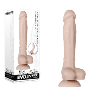 Poseable 8.25-inch Strap On Realistic Dildo