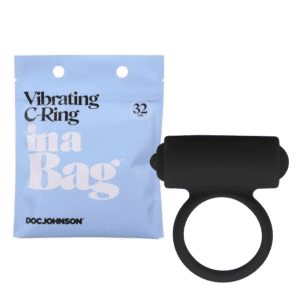 In A Bag Vibrating Penis Ring Multi-Speed Removable Silicone Bullet Vibrator