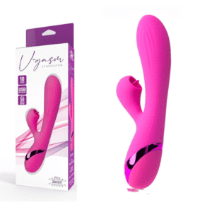 Juicy V-gasm Rechargeable Rabbit G-Spot Clit Stimulator Multi-Speed Vibrator