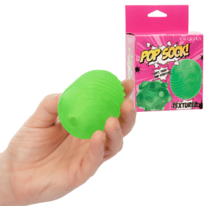 Textured Reversible Masturbator Green