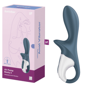 Rechargeable Anal Vibrator - Gray