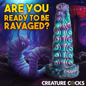 Creature Cocks Chrysalis Silicone Fantasy Harness Compatible Pegging Dildo