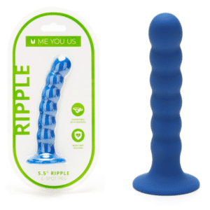 Beginner Friendly Dong Ripple G-spot Silicone Pegging Dildo