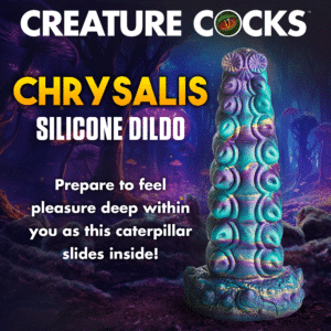 Creature Cocks Chrysalis Silicone Fantasy Harness Compatible Pegging Dildo