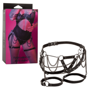 Euphoria Coll Thigh Harness Chaines Strap-On Sex Gear Bondage Fantasy Fetish Toy