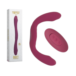 Tryst Duet Remote Control Double-Ended Dildo Multi-Speed Sex Vibrator