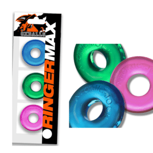 Silicone Non-Vibrating Penis Rings – Neon