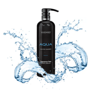 Wicked Aqua 16oz Unscented Water-Based Lube Fragrance-Free Lubricant