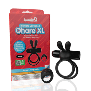 Screaming O XL Rabbit Penis Ring With Remote Control Rechargeable Sex Vibrator