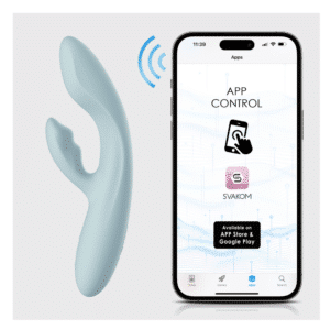 Svakom Chika Rechargeable Silicone Rabbit App Control Warming Dual Vibrator