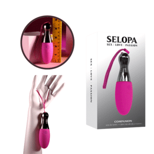 Selopa Vibrating Rechargeable Egg Vibrator Multi-Speed Clitoral Stimulator