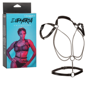 Euphoria Coll Multi Chain Halter Strap-On Gear Fantasy BDSM Fetish Toy