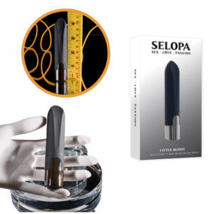 Selopa Women Vibrating Rechargeable Multi-Speed Clitoral Bullet Vibrator