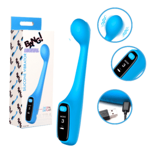 Bang Digital Silicone G-Spot Vibrator Multi-Speed Rechargeable Waterproof Sex Toy