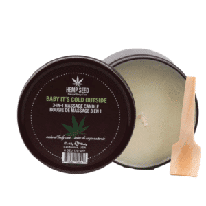 Hemp Seed 3n1 Natural Fragrance Relaxing Wax Candle For Massage