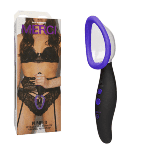 Merci Pumped Chocolate Automatic Hands-Free Suction Clitoral Vibrator