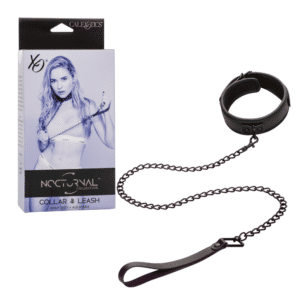 Nocturnal Coll BDSM Bondage Collar Leash Fantasy Fetish Gear Restraint Sex Toy