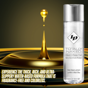 ID Totally Naked Glycerin and Paraben Free Water-Based Lube 4.4oz