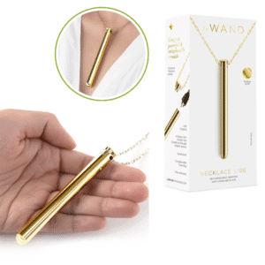 Discreet Necklace Clitoral Bullet Vibrator - Gold