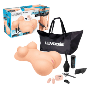 Ld Remote Control Rechargeable Fuckable Buddy Masturbator Set For Men