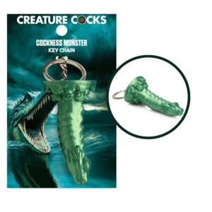 Creature Cock Cockness Monster Dildo Keychain Bachelorette Novelty Item