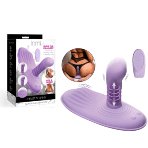 Inmi Thrusting Vibrating Silicone Grinder Rechargeable Pad Anal Stimulator