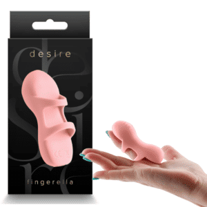 Massager Rechargeable Finger Vibrator Pink