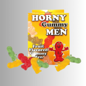 Horny Gummy Men Fruit Flavored Bachelorette Party Novelty Gag Gift