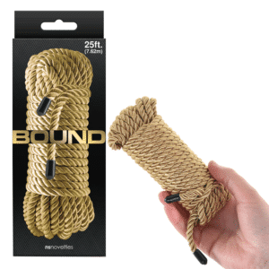 BDSM Japanese Bondage Rope in Gold