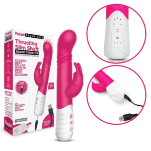 Rabbit Essential Slim Thrusting Rabbit Vibrator Rechargeable Women Sex Toy