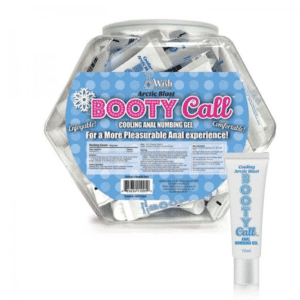 Bootycall Anal Numbing Gel Cooling Cream 65-piece Fishbowl Display