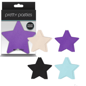 Multicolor Body Décor Self-Adhesive Nipple Pasties