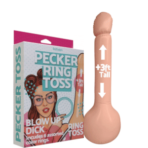 Inflatable Pecker Ring Toss Blow-Up Penis Adult Sex Games Bachelorette Party