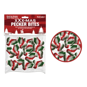 Xmas Pecker Bites Colorful Candy Bachelorette Party Naughty Christmas Theme