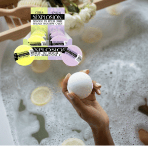 Sexplosion Hidden Couple Positions Bath Bomb 6pc Display